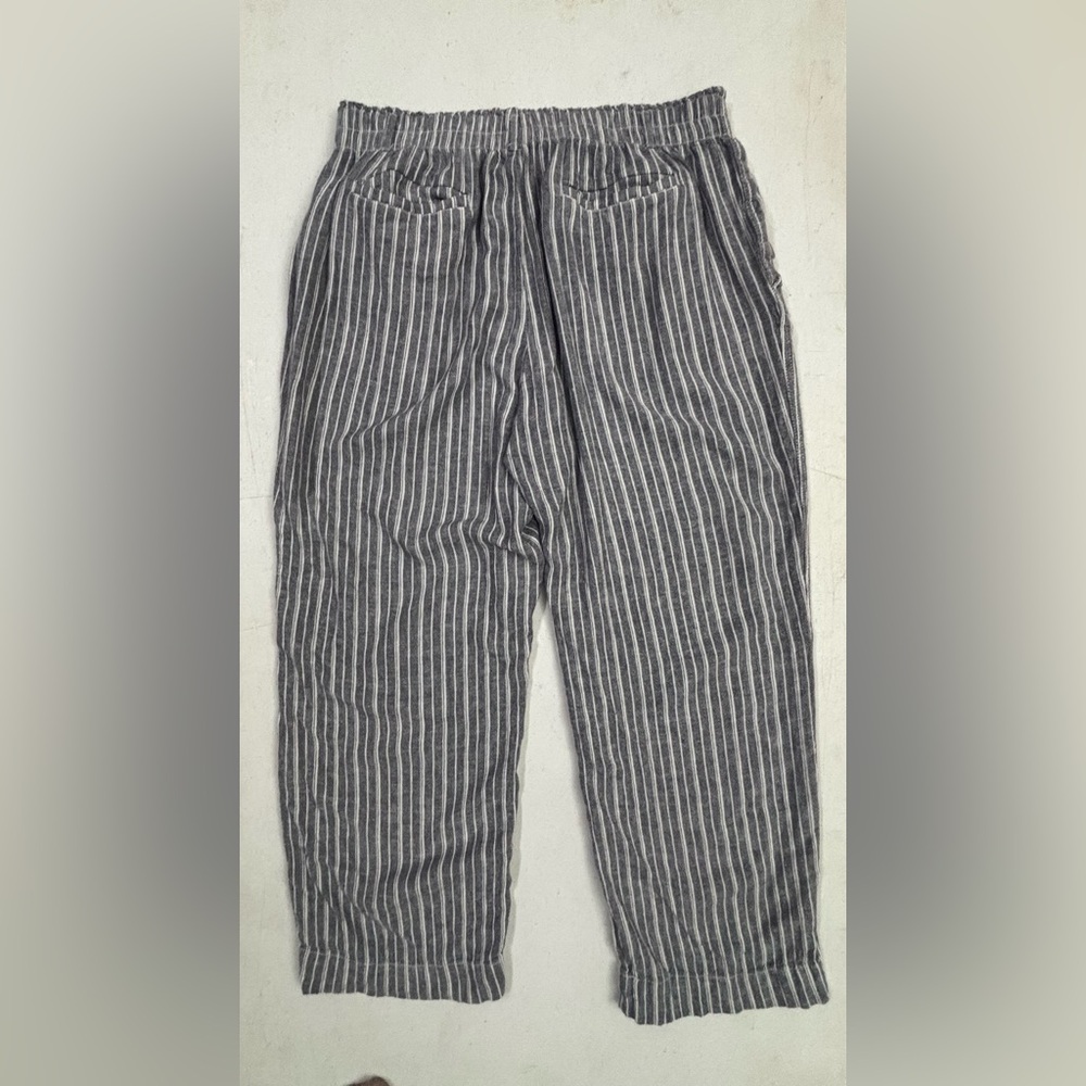 Briggs Linen Blend Striped & Floral Wide Leg Pants Bundle XL - Picture 3 of 16